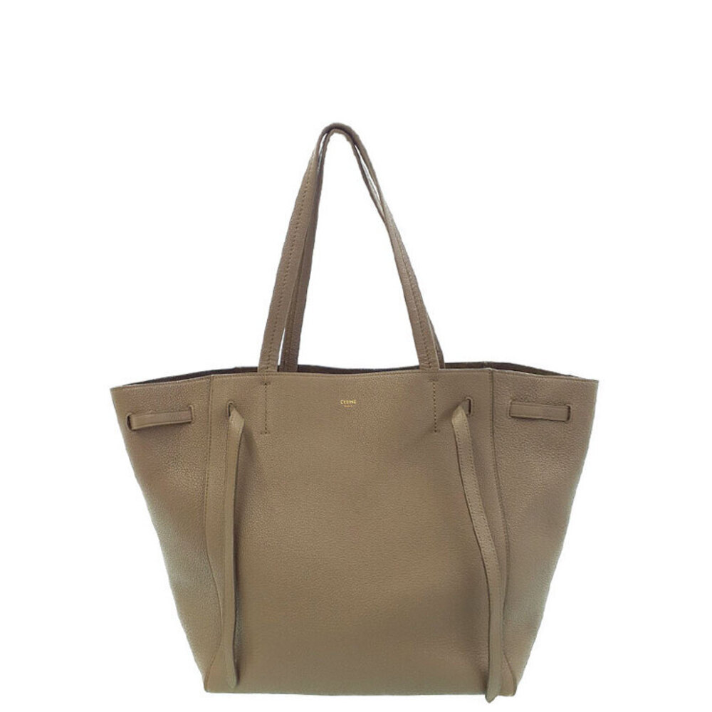 Celine Cabas Phantom Tote Leather Shoulder Bag